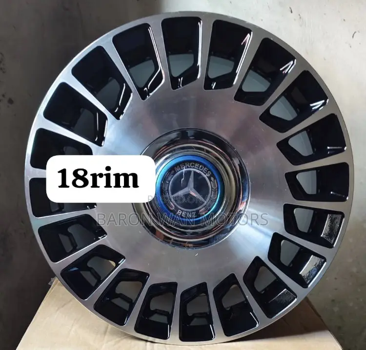 Maybach Rim Silver and Black Color Available