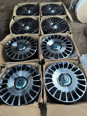Maybach Rim Silver and Black Color Available