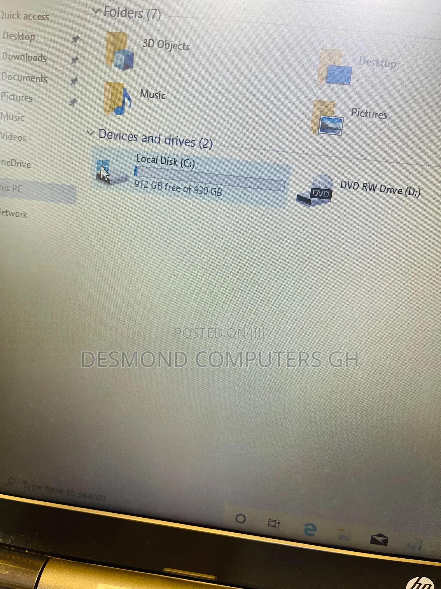 Laptop HP 15 4GB Intel Core I3 HDD 1T