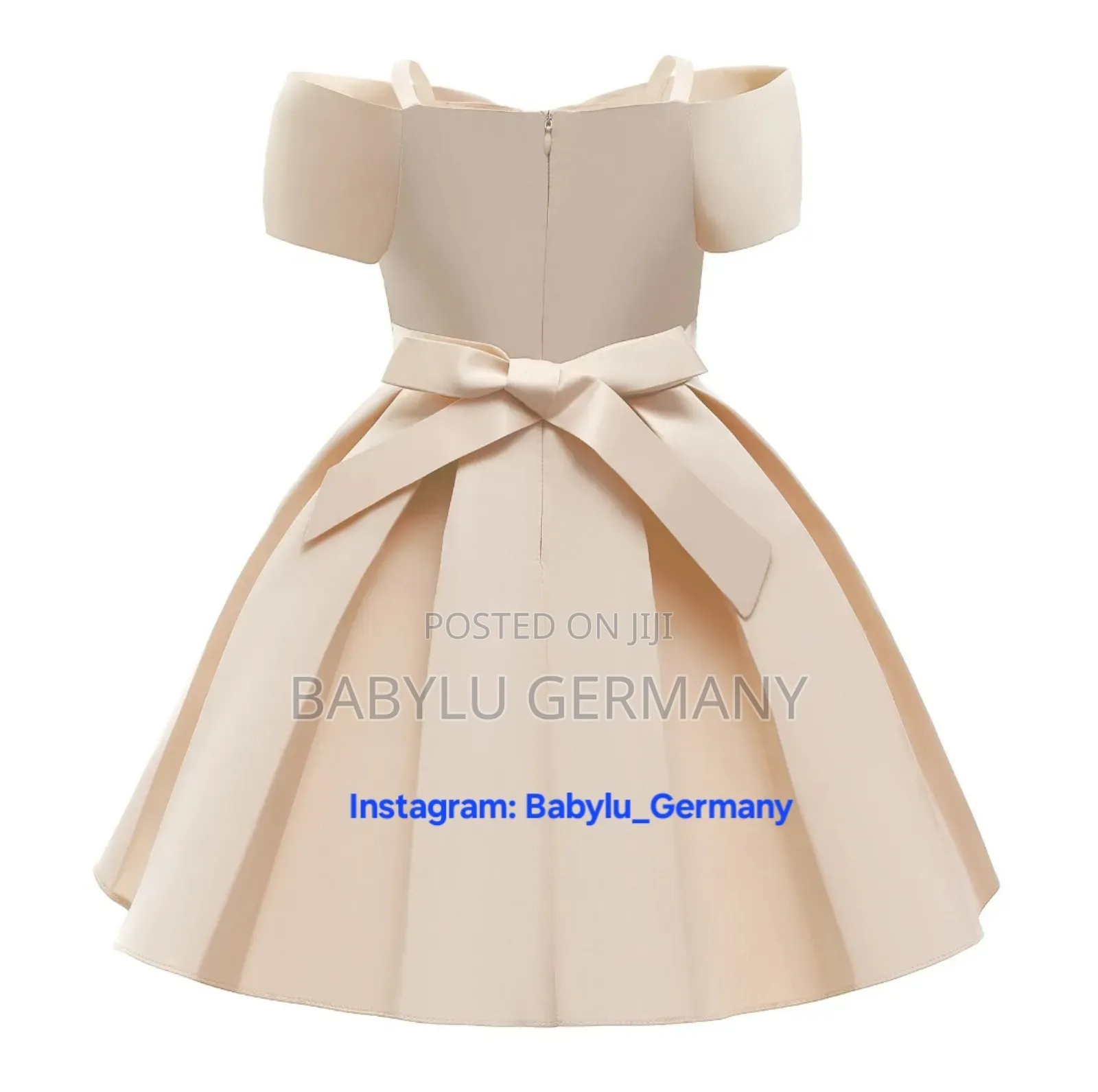 Elegant Cream Dress/ Ballgown