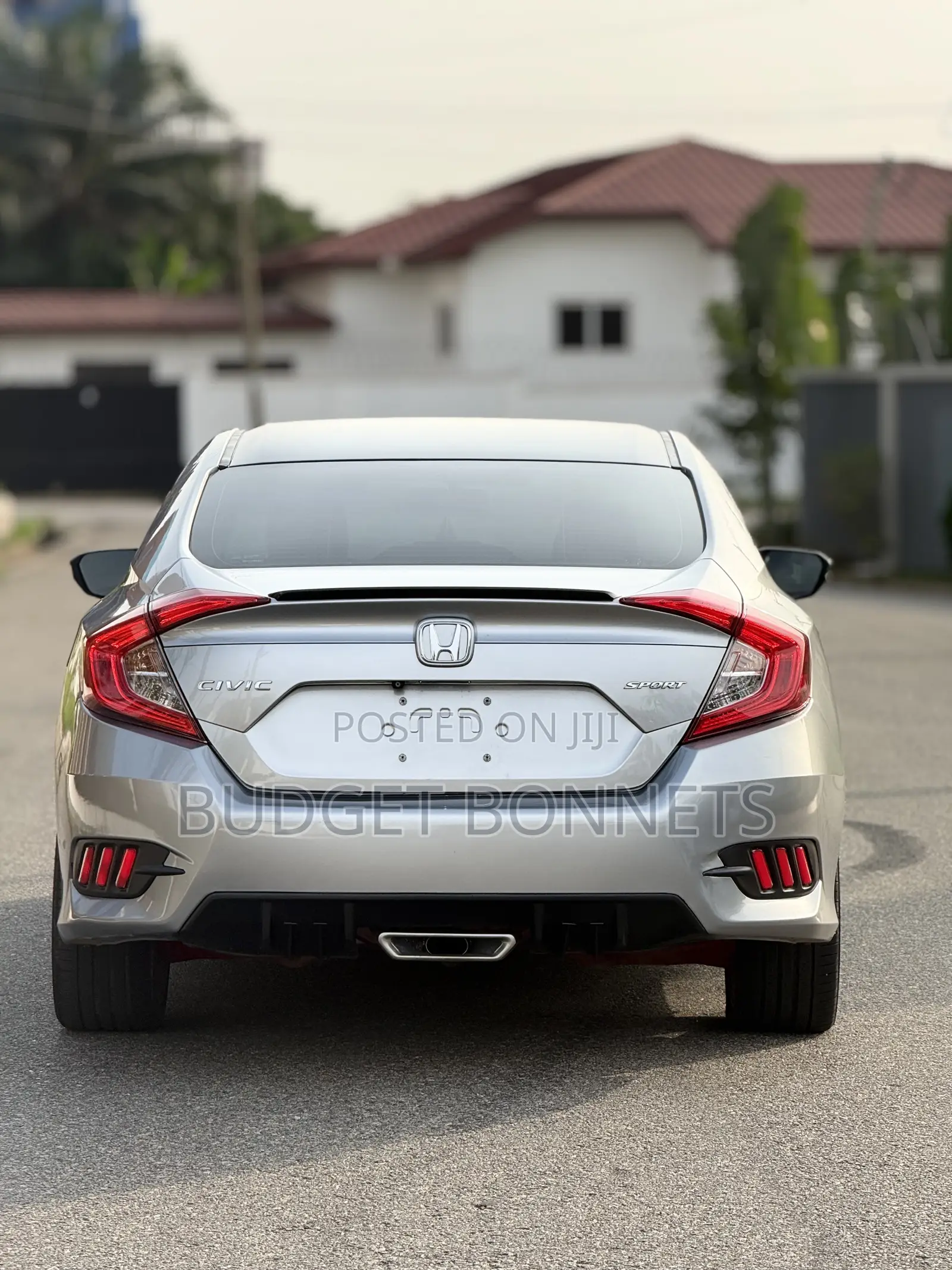 Honda Civic Sport Sedan 2019 Silver
