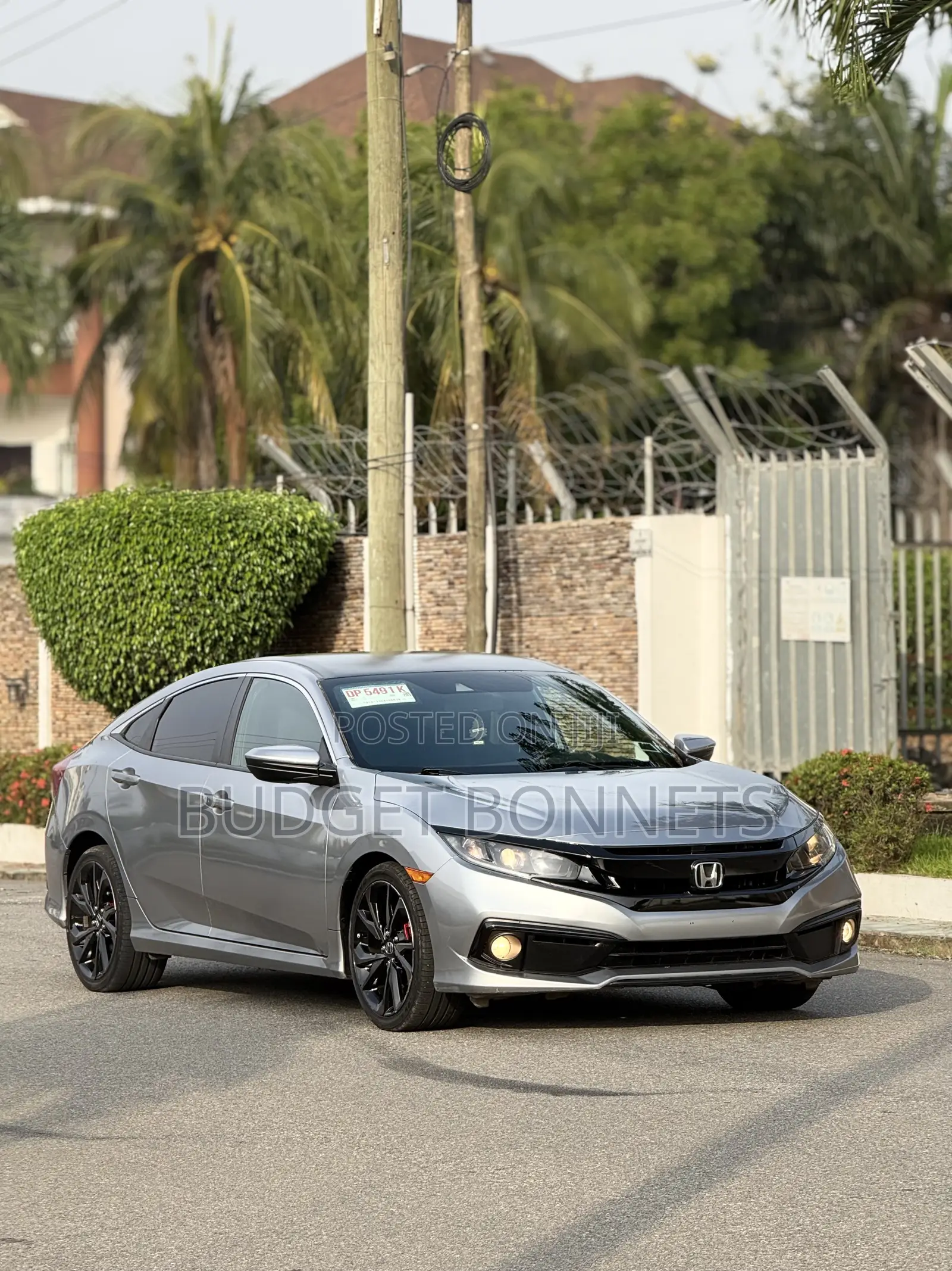Honda Civic Sport Sedan 2019 Silver