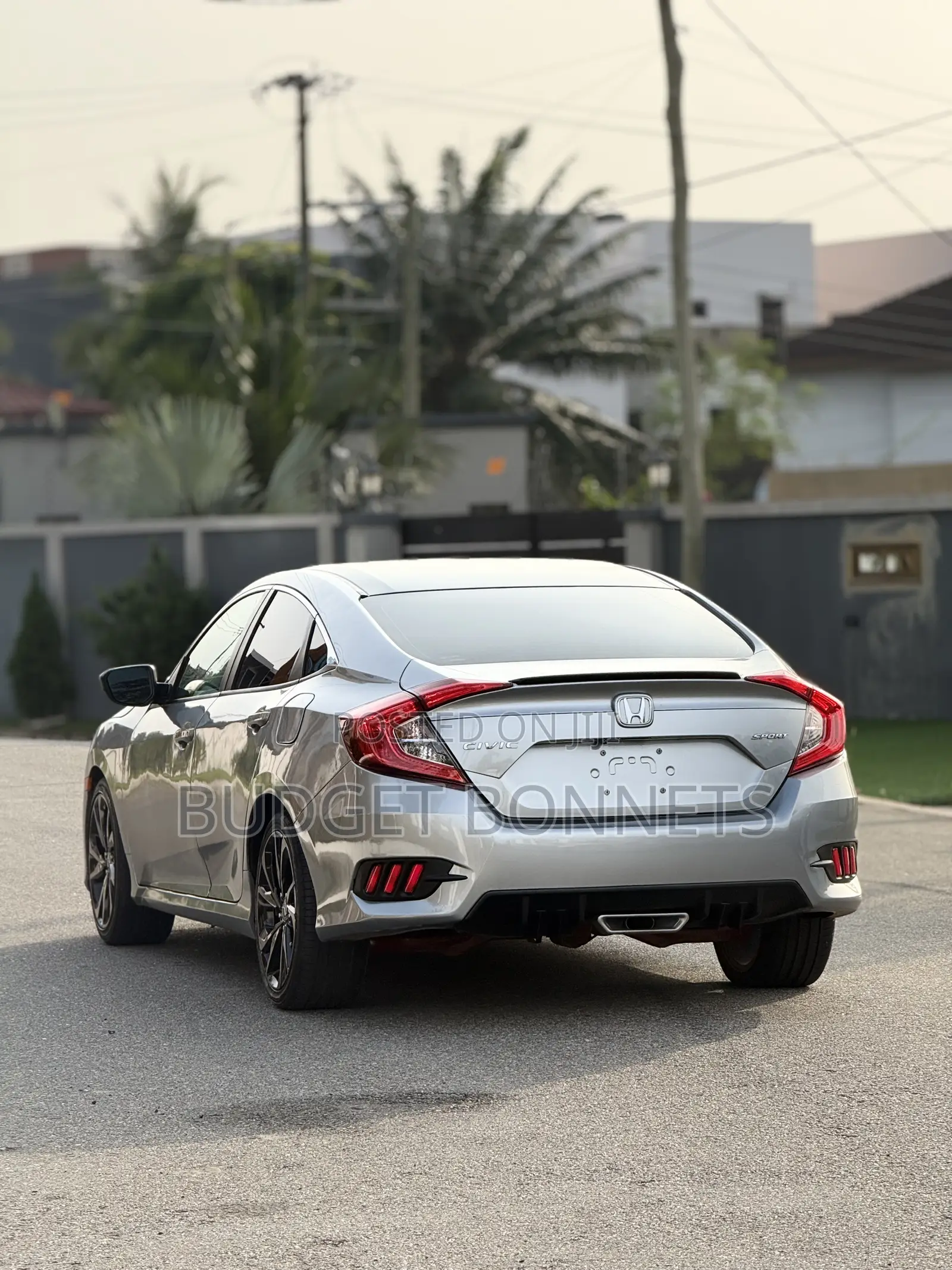 Honda Civic Sport Sedan 2019 Silver