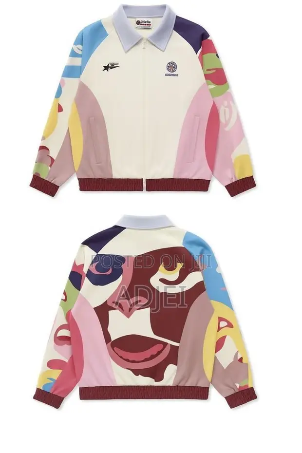 Bape X Kidsuper Patchwork Track Jacketmulticolor in Accra