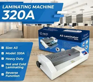 A3 Laminating Machine, Hot/Cold