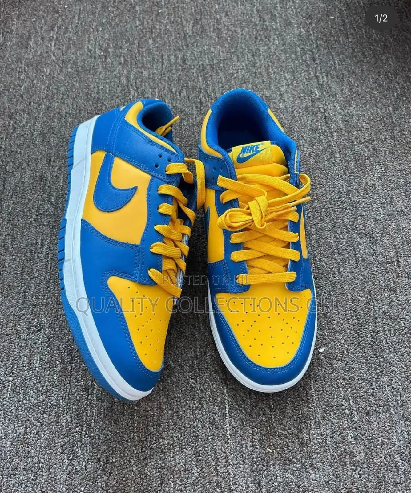 Nike Sb Blue and Yellow