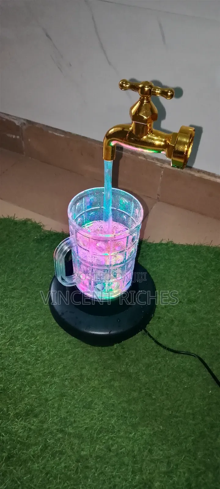 Magic Mug Fountain With Led