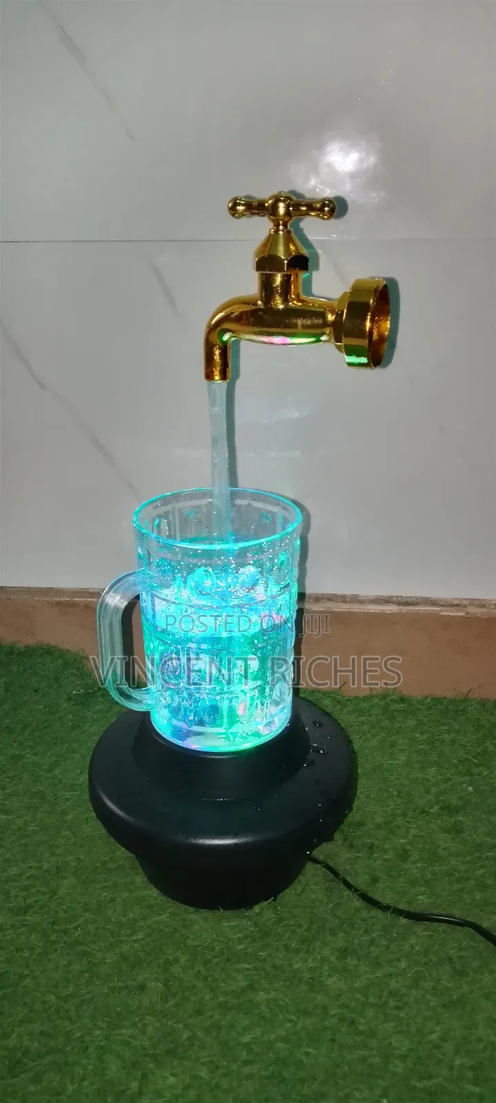 Magic Mug Fountain With Led