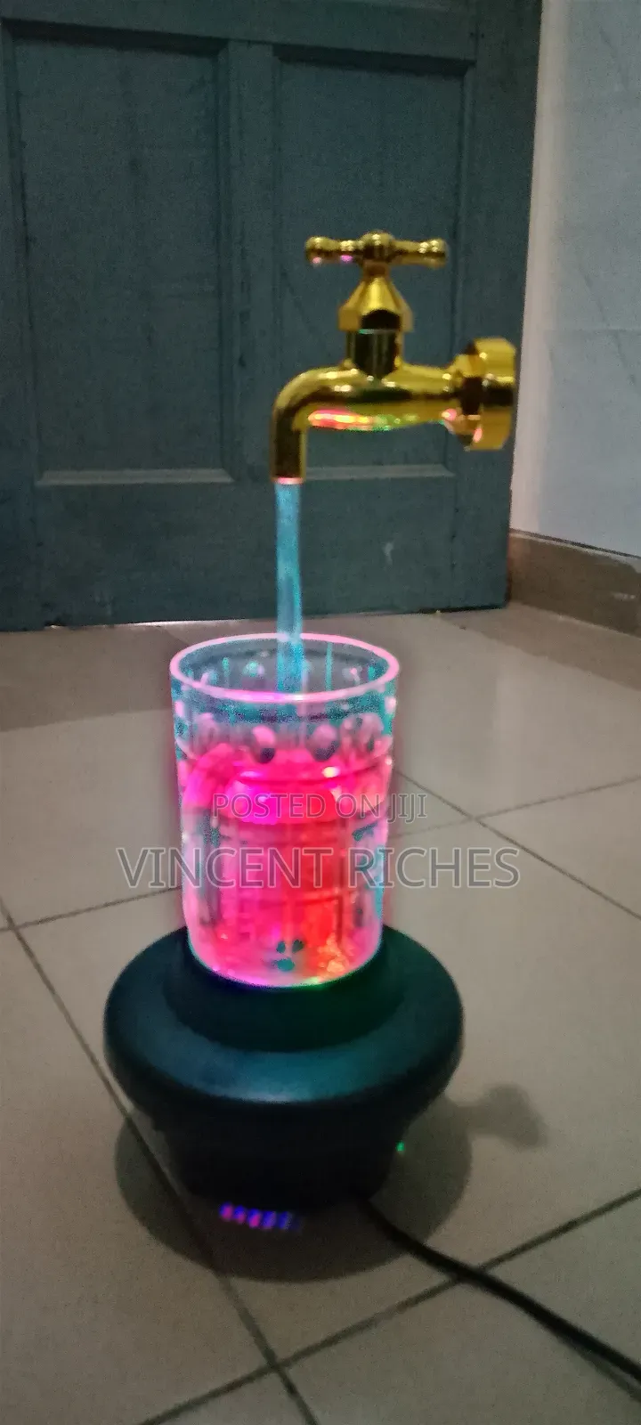 Magic Mug Fountain With Led