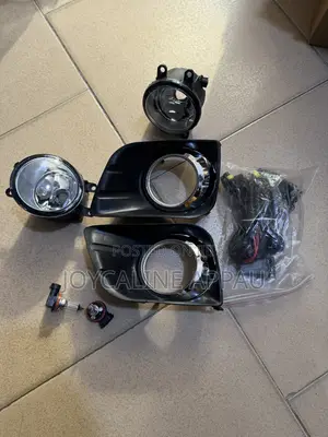 Toyota Land Cruiser Prado 2010 Fog Light and Cover With Bulbs and Wire