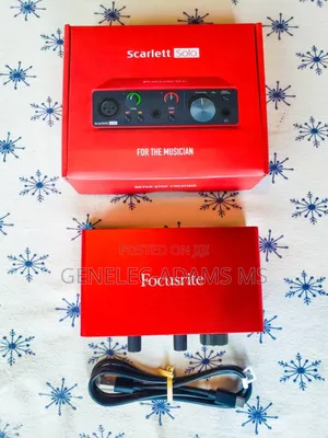 Original Focusrite Scarlet Solo 3rd Generation