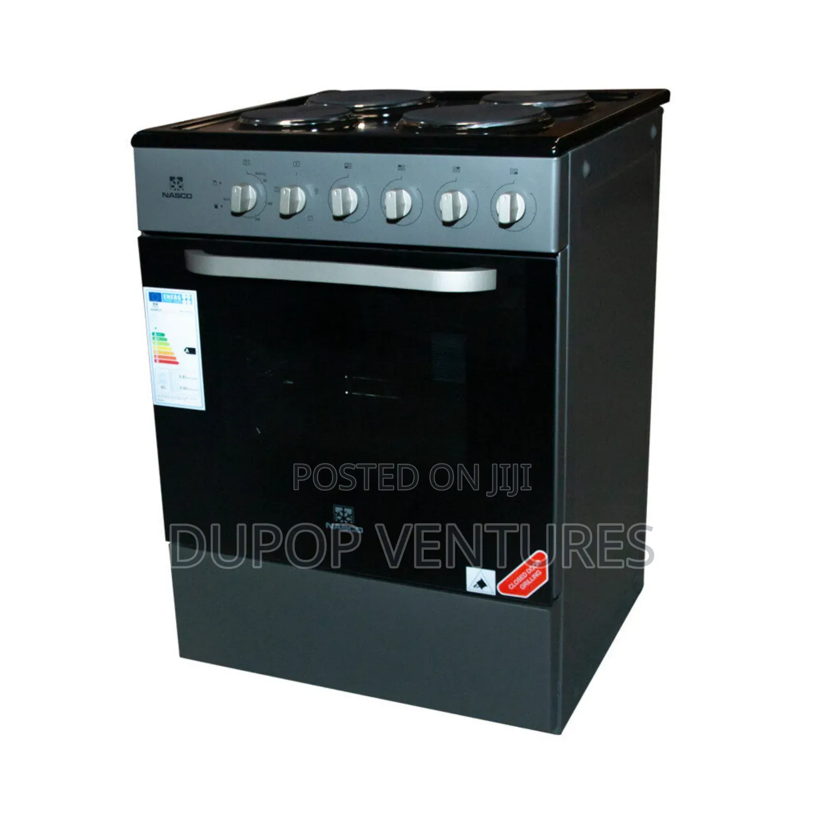 Nasco 60 by 60 Full Electric Cooker With Oven and Grill