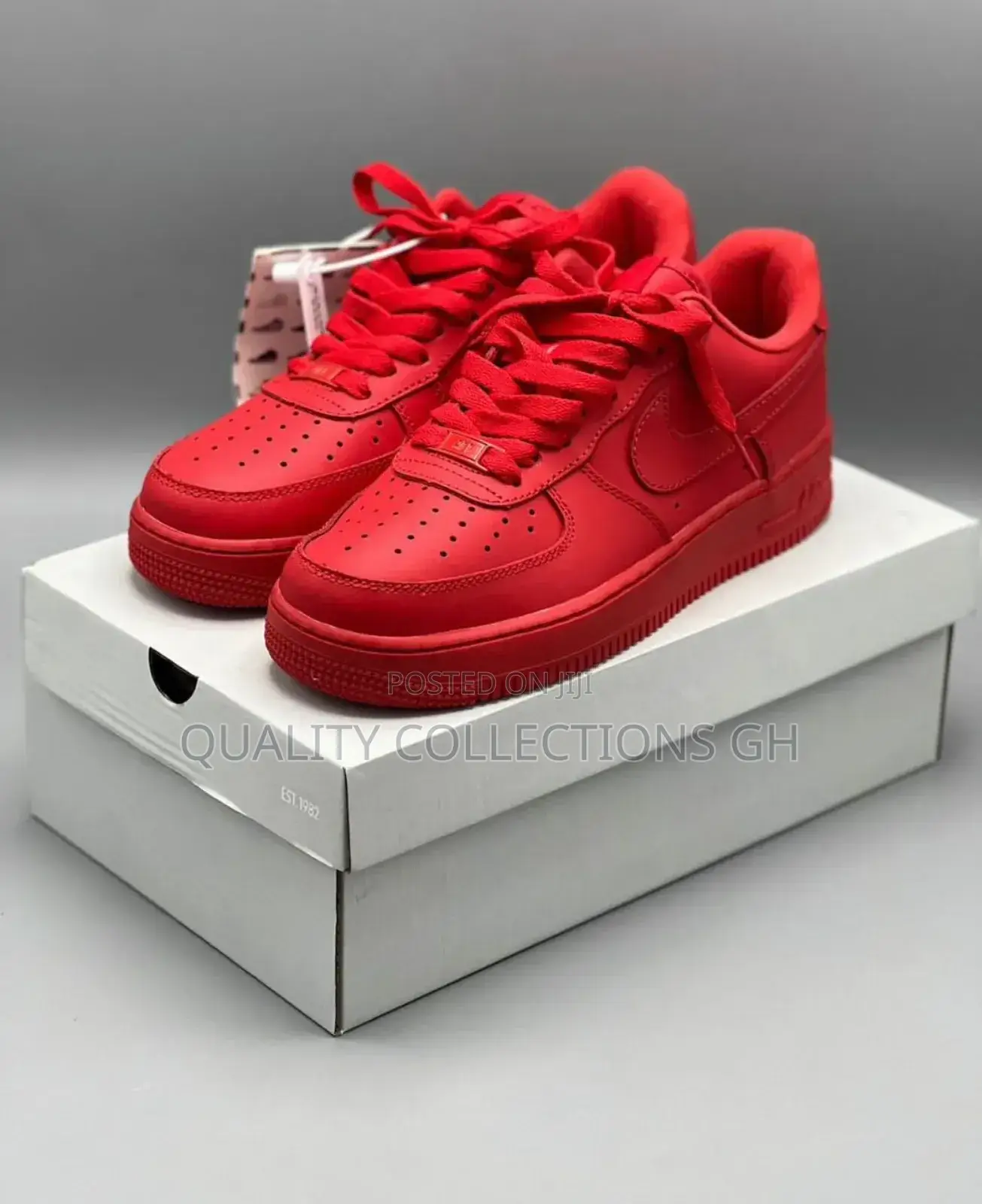 Airforce Red Big Lace