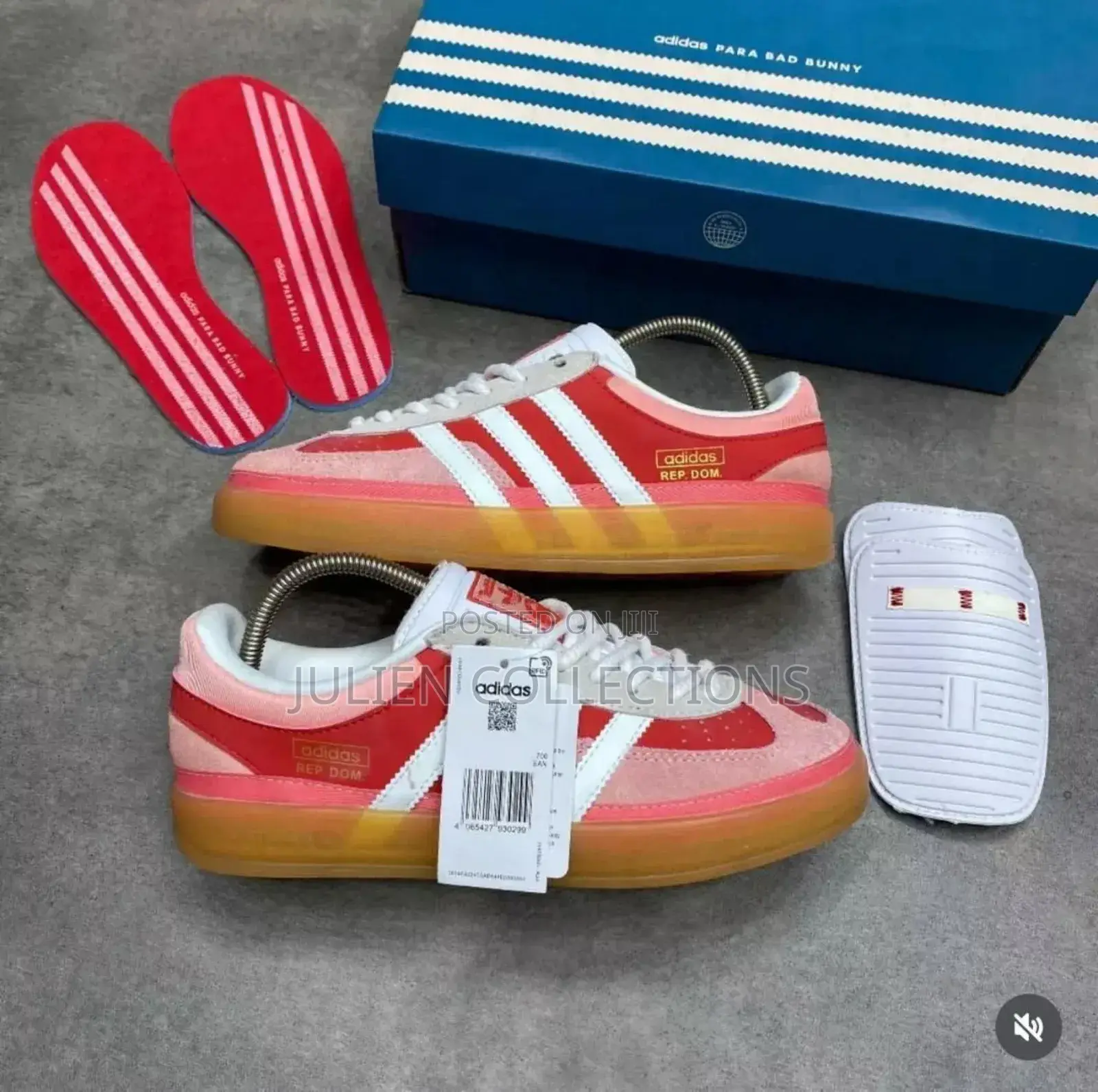 Adidas Gazelle Og Red White