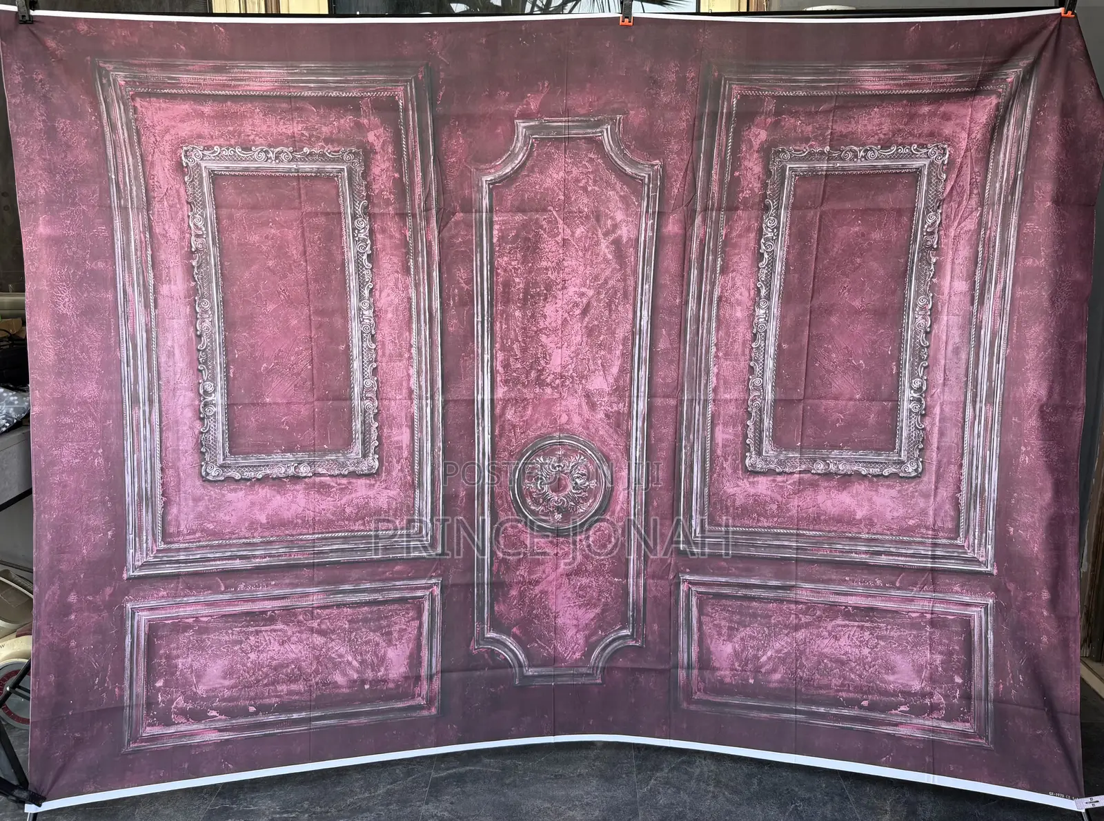 Mehofond 7x5ft Vintage Red Wall Photography Backdrop Vintage Wooden