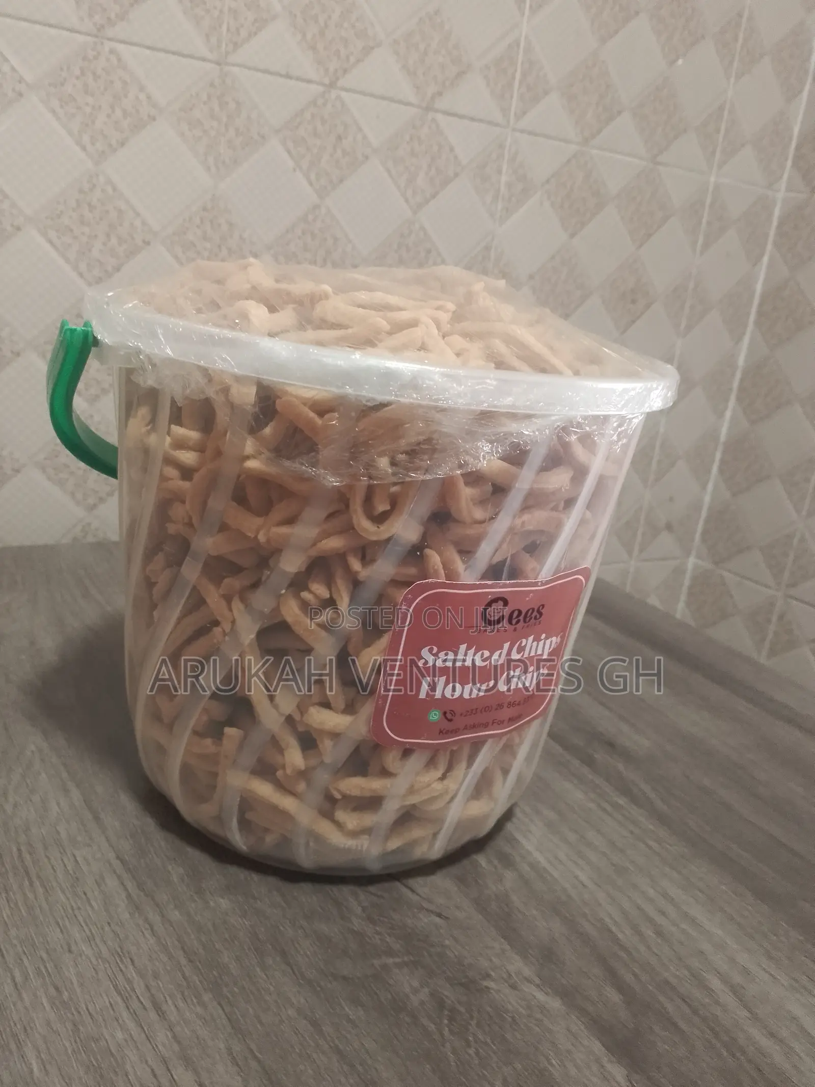 Christmas Chips|| Ghana Chips ( Fried)