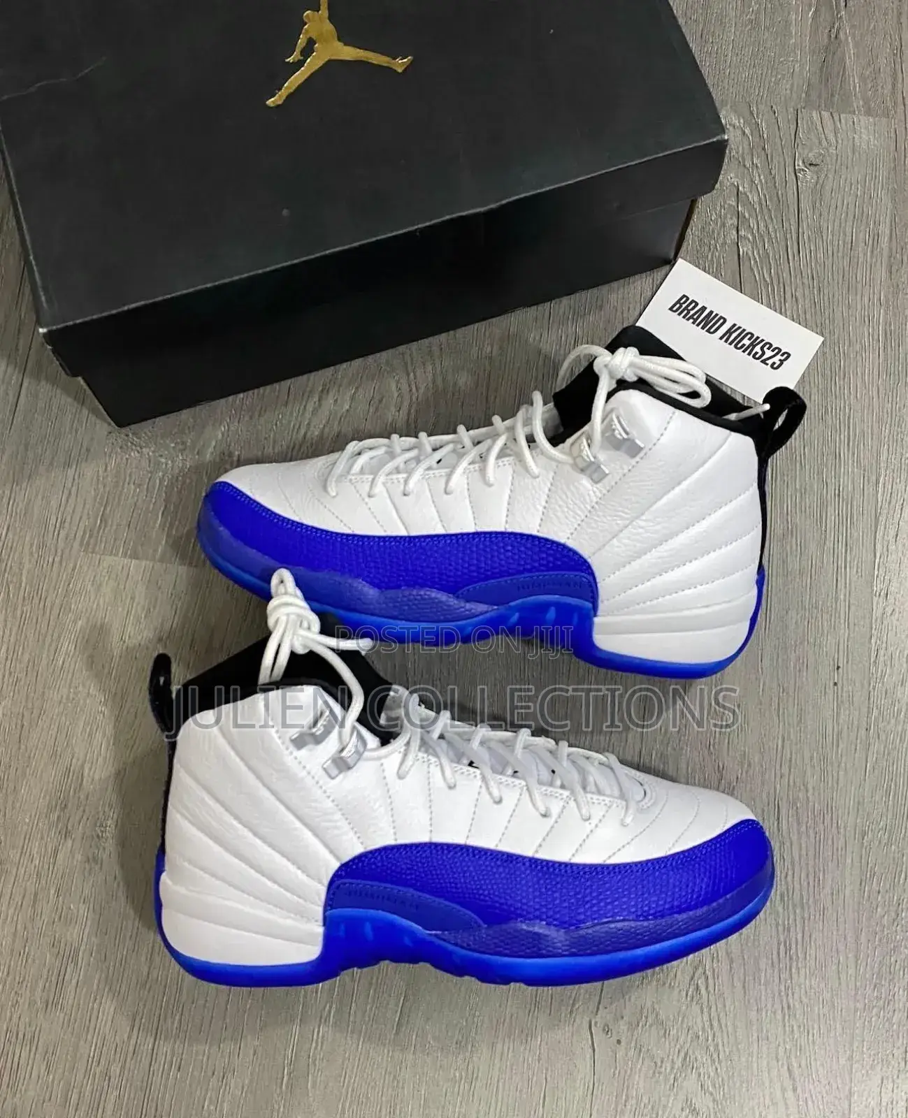 Air Jordan Og Jump Man 12 Blue White
