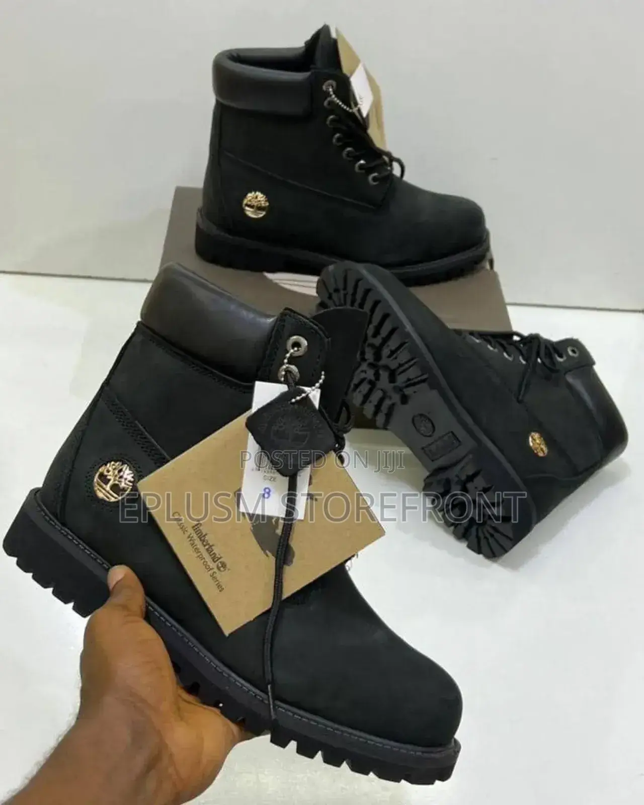 High-quality Original Timberland Bat Metallic Crest Waterproof