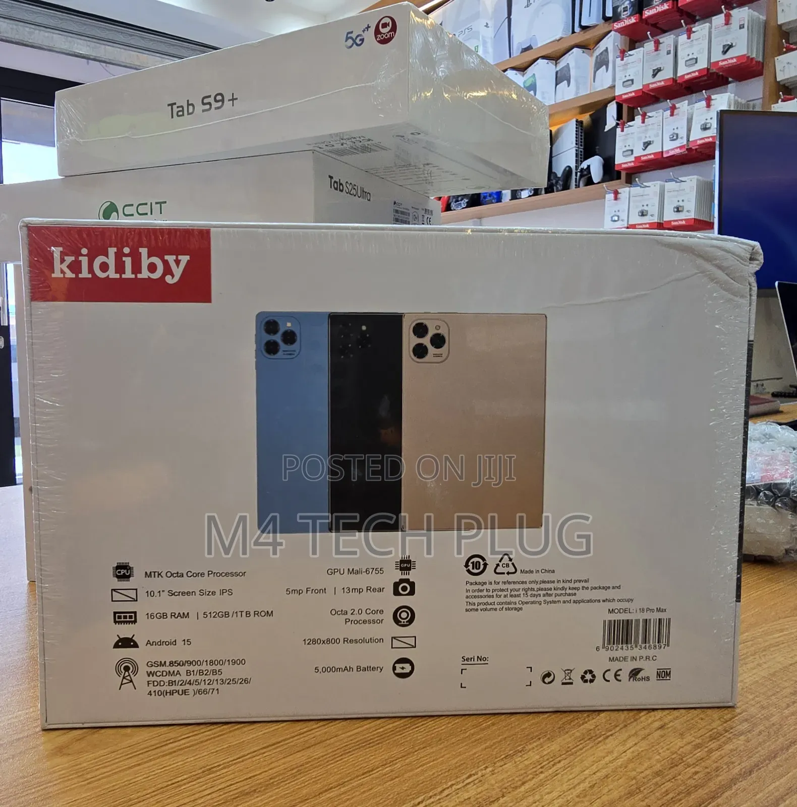 New Tablet 1 TB Black