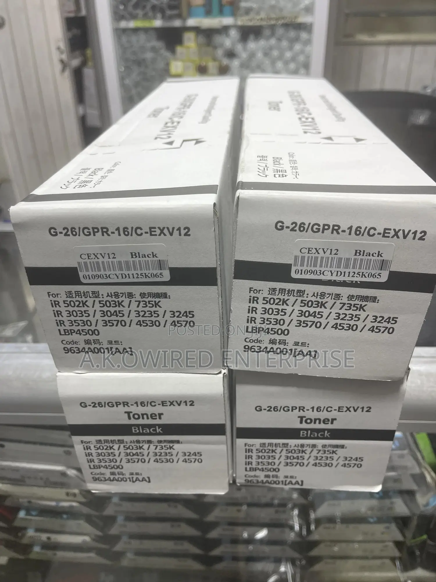 Canon Copy Toner Ir3035/3045/ 3235/3245/3530/3570/4530/4570 (Gpr-16)