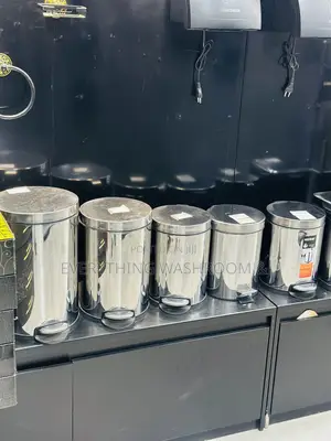 Stainless Steel Pedal Bin/Step Trash Can_soft Close Trash Can