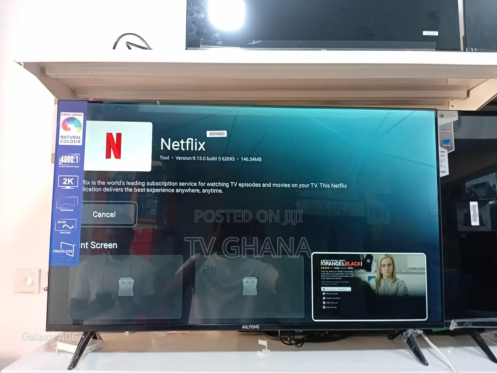 **Ailyson 43” Smart Tv – Stream, Watch Enjoy