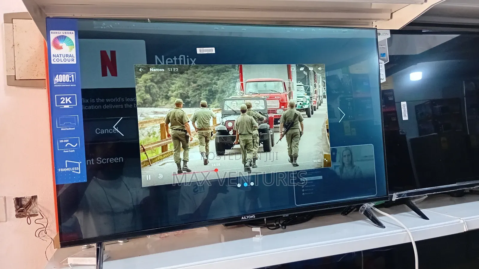 Home Ready Brand New Ailyons 43" Smart Tv