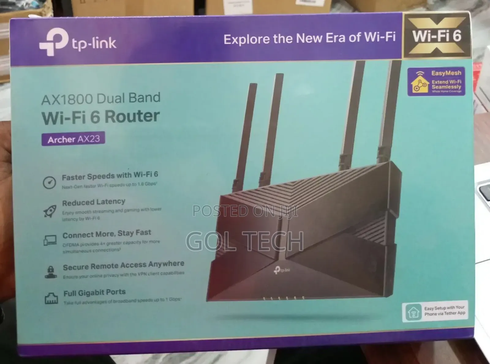 Tp-Link Ax1800 Dual Band Wi-Fi 6 Router Archer Ax23
