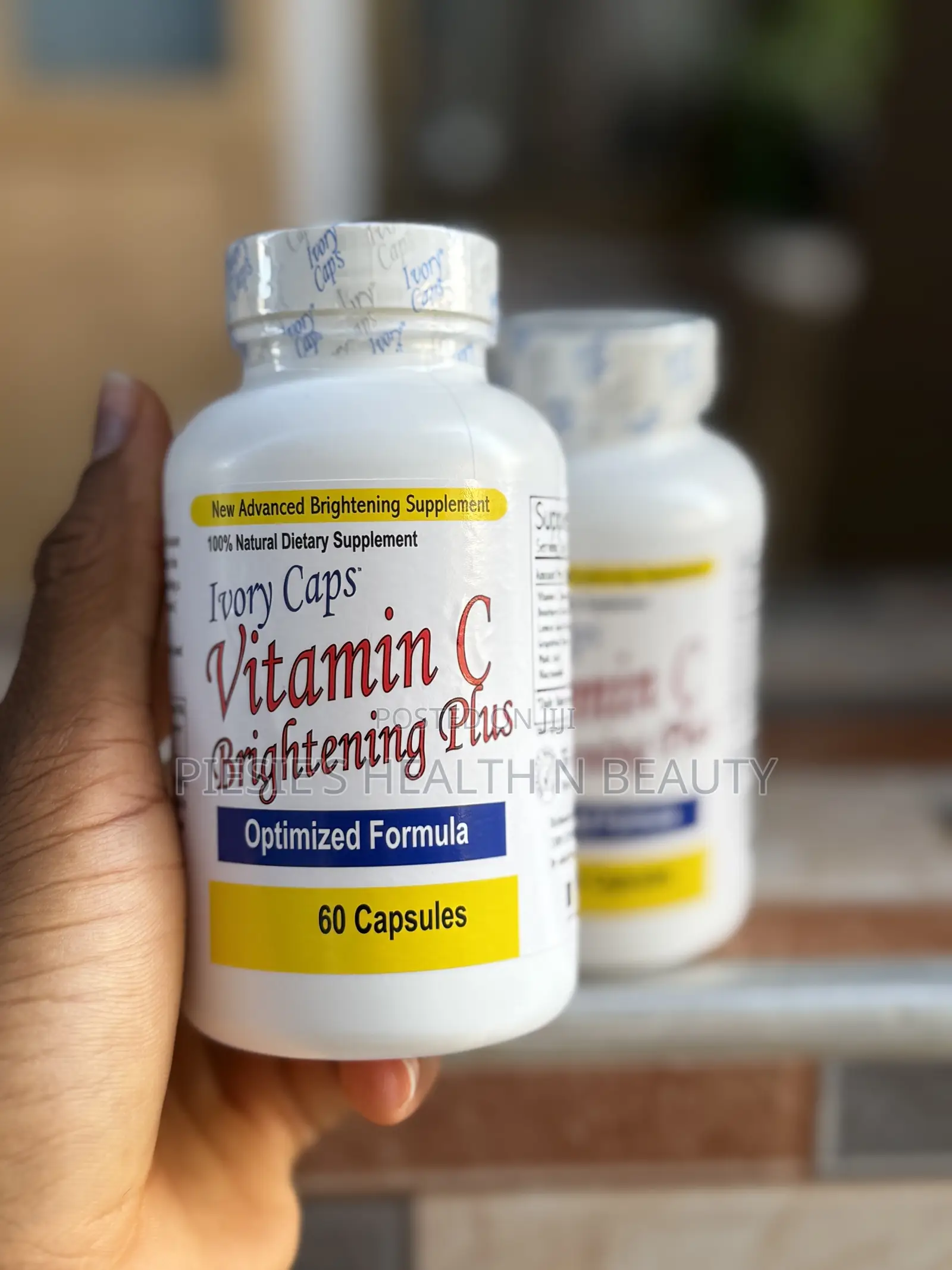Ivory Caps Maximum Strength Vitamin C Brightening Plus 60 Caps