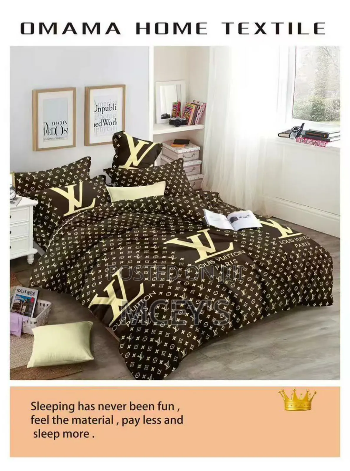 3 PCS Set Bedsheets