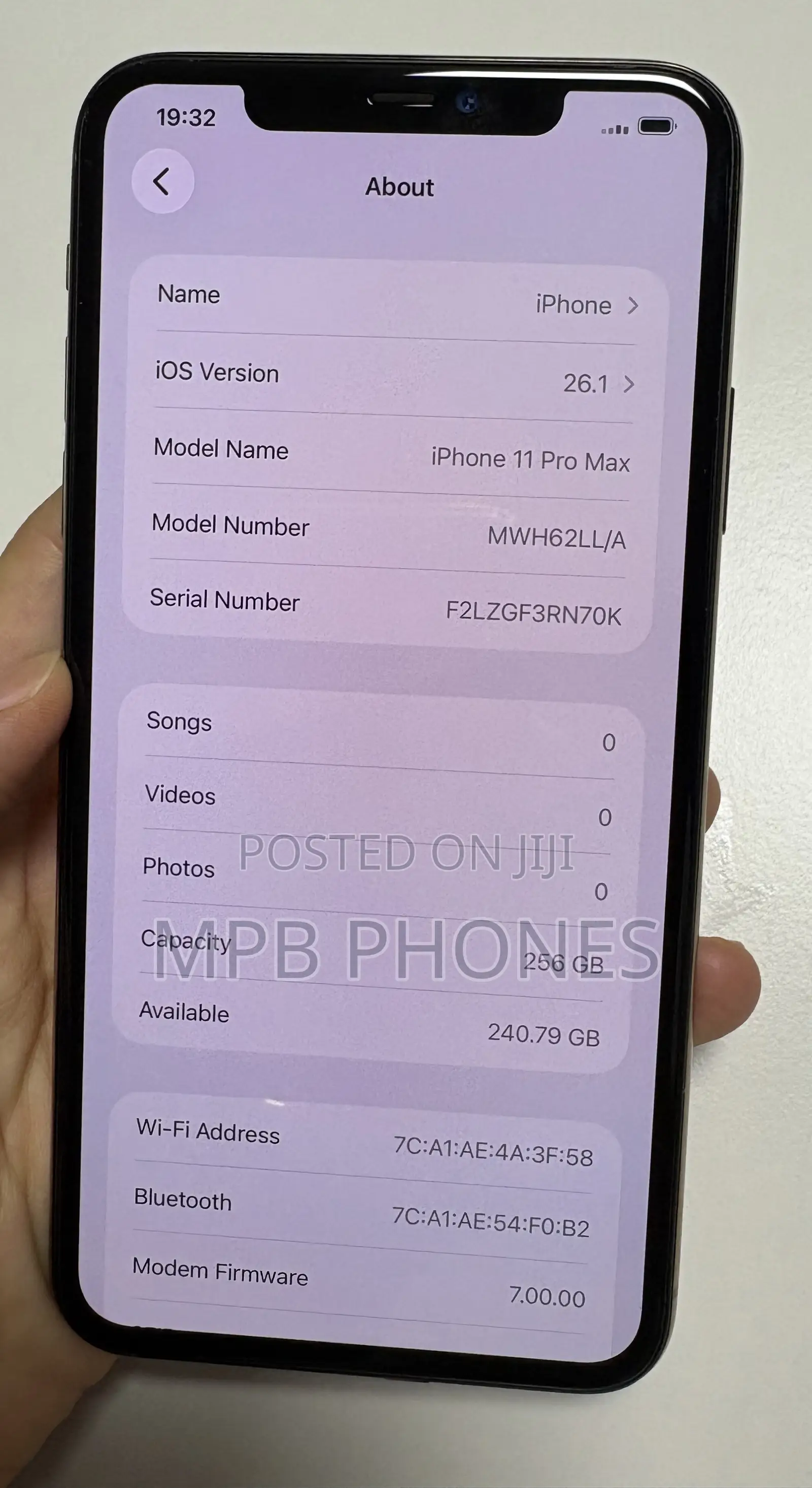 Apple iPhone 11 Pro Max 256 GB Gold