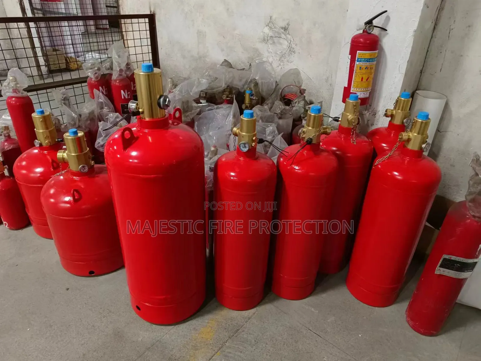 Fm-200 Fire Suppression Cylinders & Other Accessories