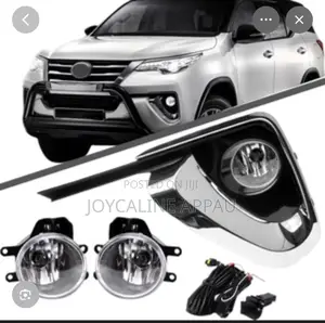 Toyota Fortuner 2016 Fog Light and Cover With Bulb