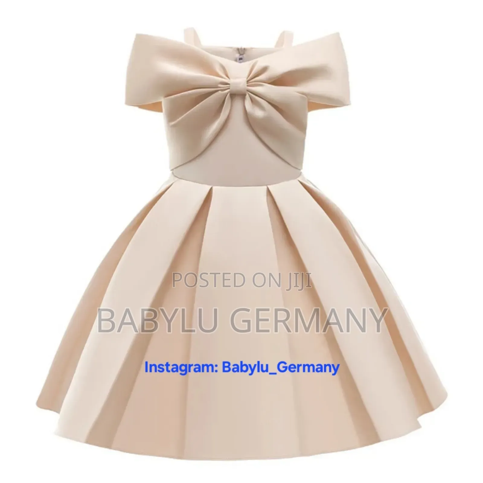 Elegant Cream Dress/ Ballgown