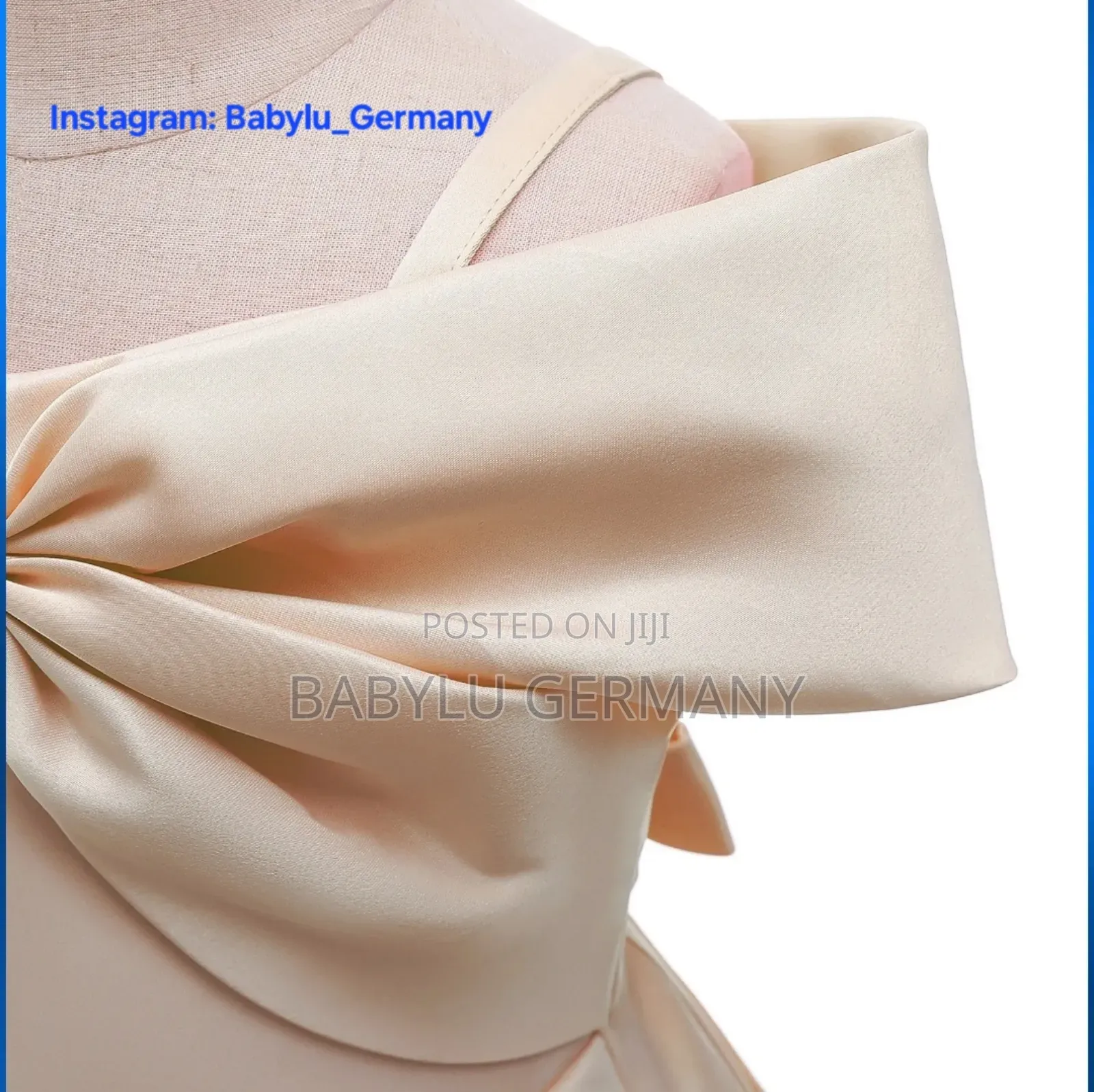Elegant Cream Dress/ Ballgown