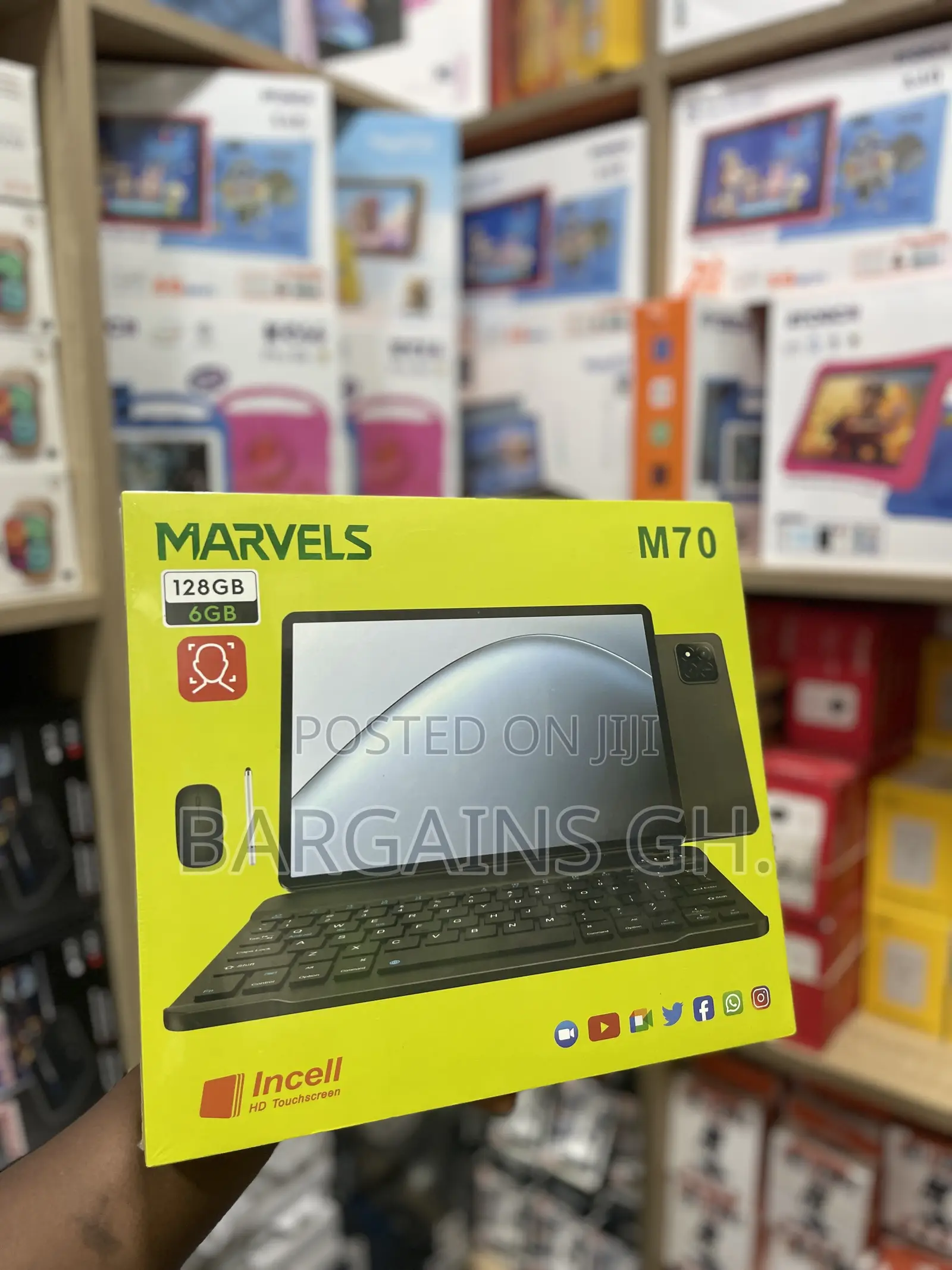 New Tablet 128 GB Black