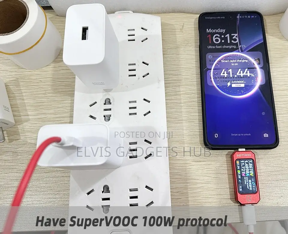 Oneplus Original Charger 100w Supervooc Fast Charger