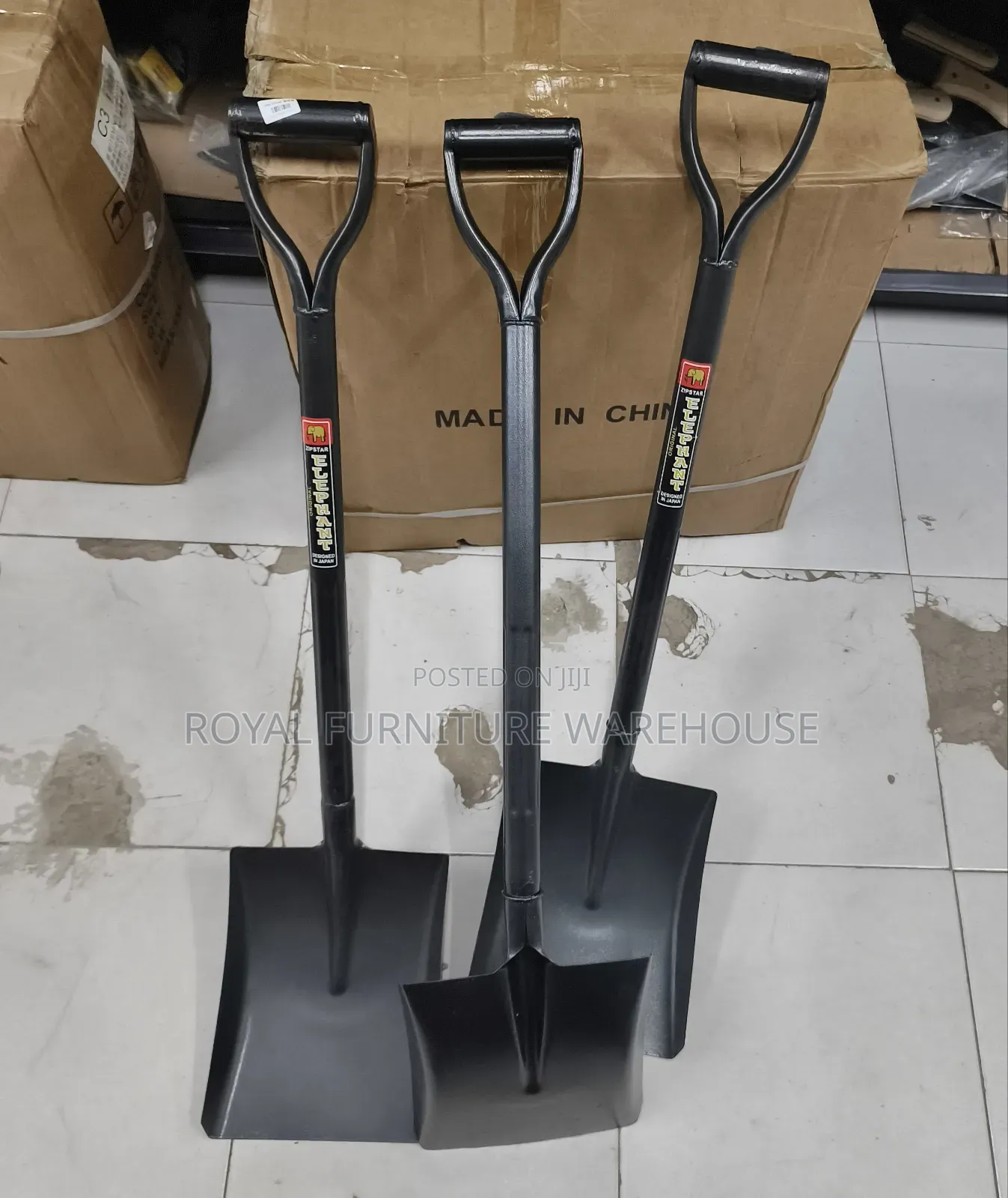 Aluminum Metallic Spade For Construction Workers