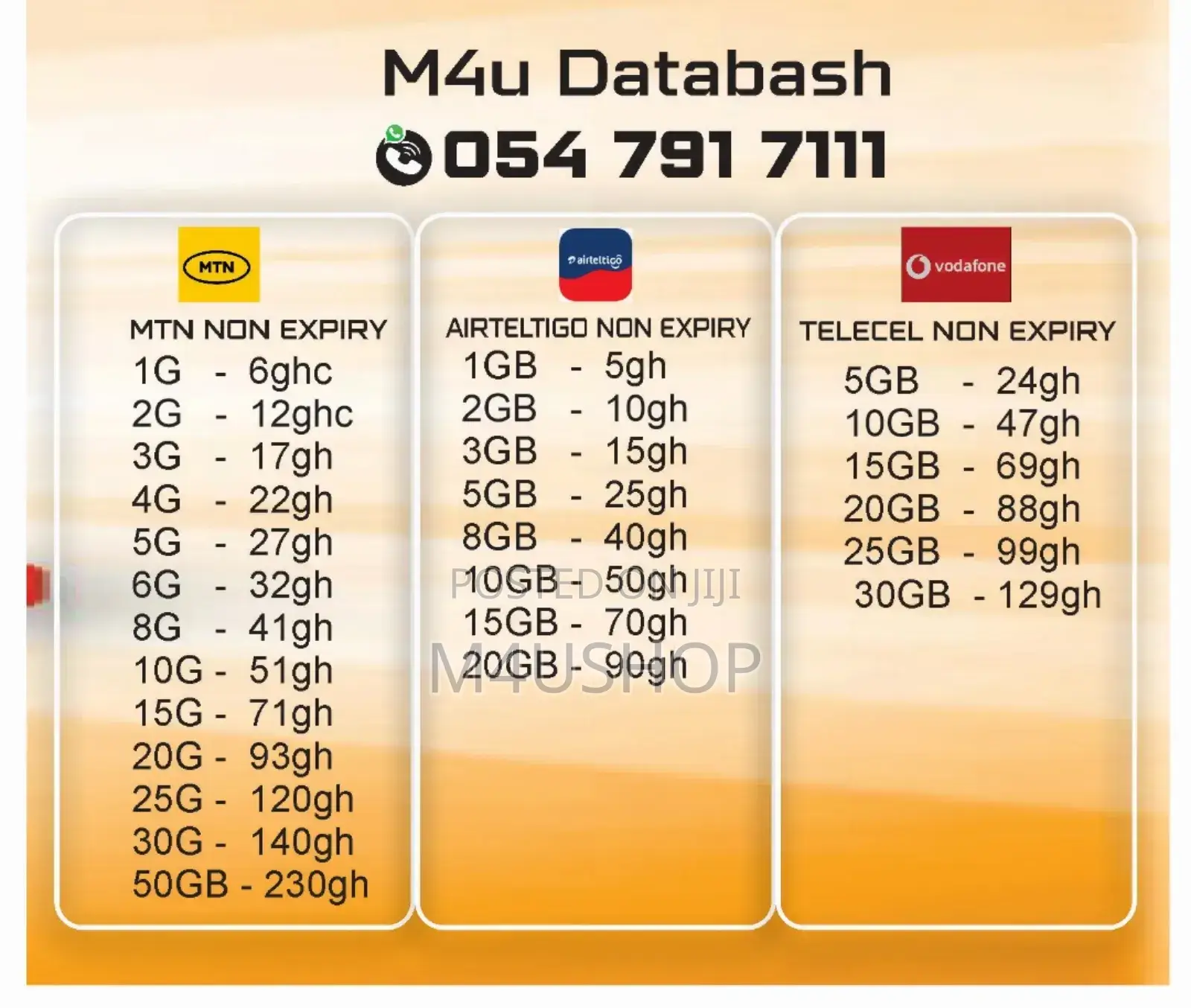 Affordable Data Bundle Packages For All Networks.