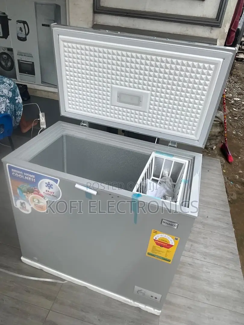 Nasco 200l Chest Freezer Robust, Food-Saving Appliance