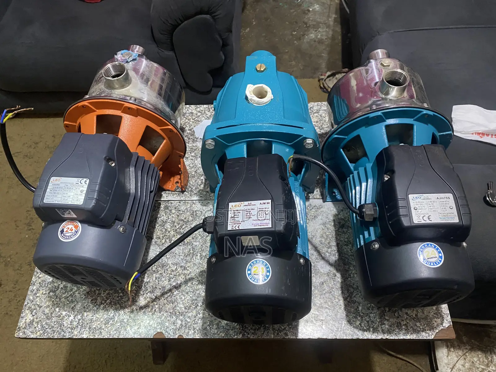 1.5hp 1.0hp Stainless And Cast Leo Water Pumps
