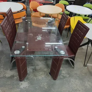 Glass Dining Table (4 Seater)