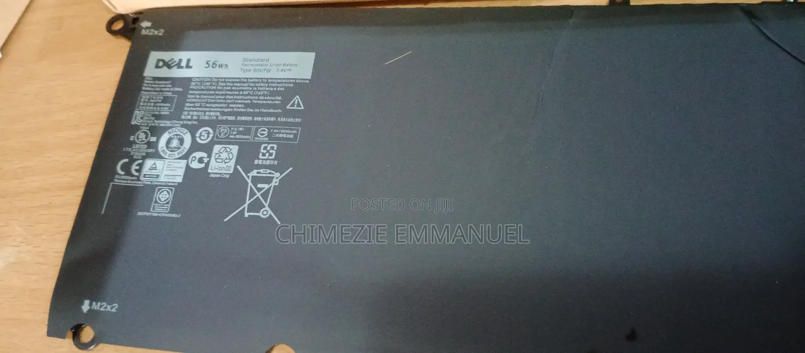 Dell Battery XPS 9360 90v7w