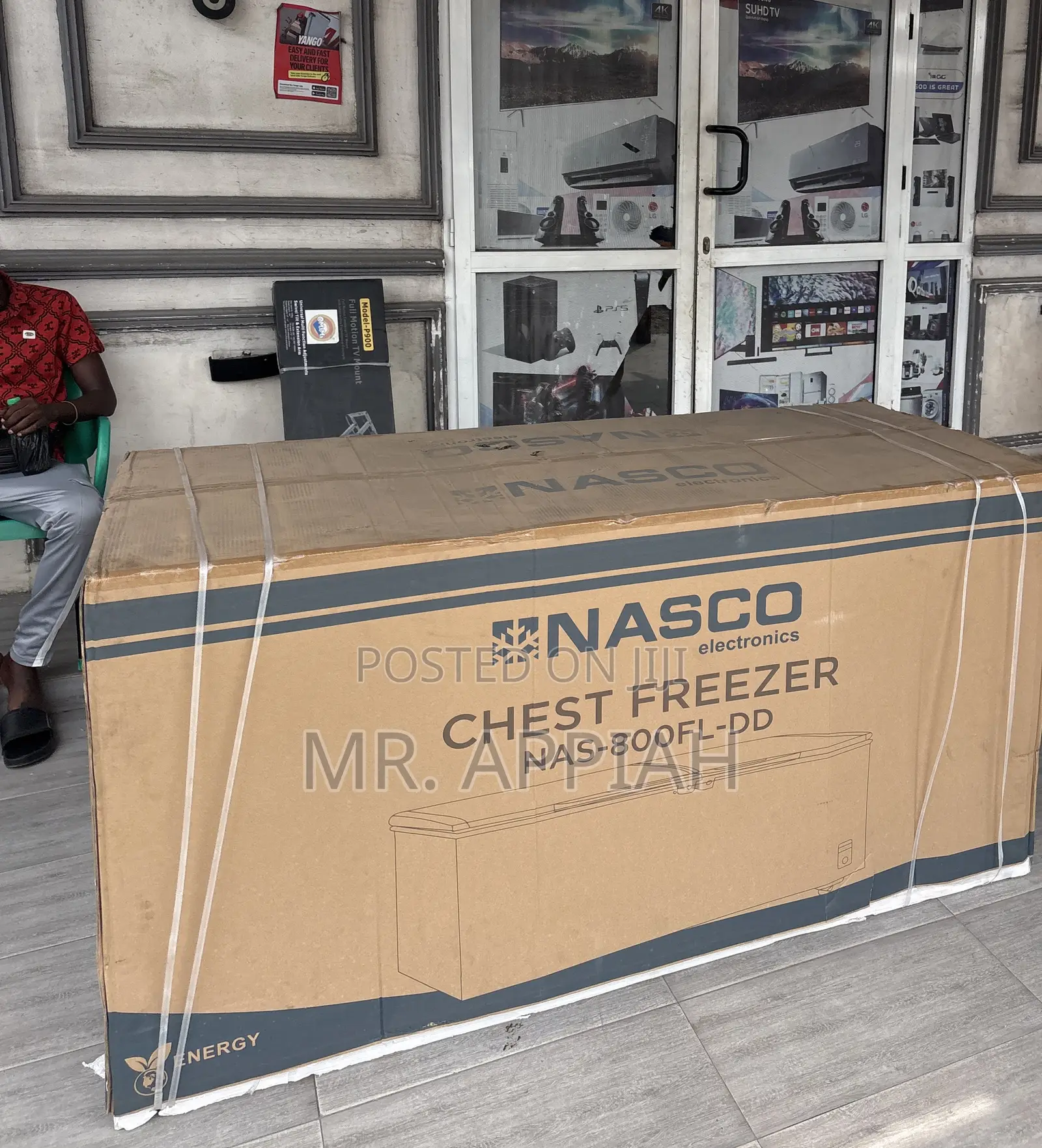 Buy Original Nasco Nas800fl Double Door Chest Freezer(Gray) 