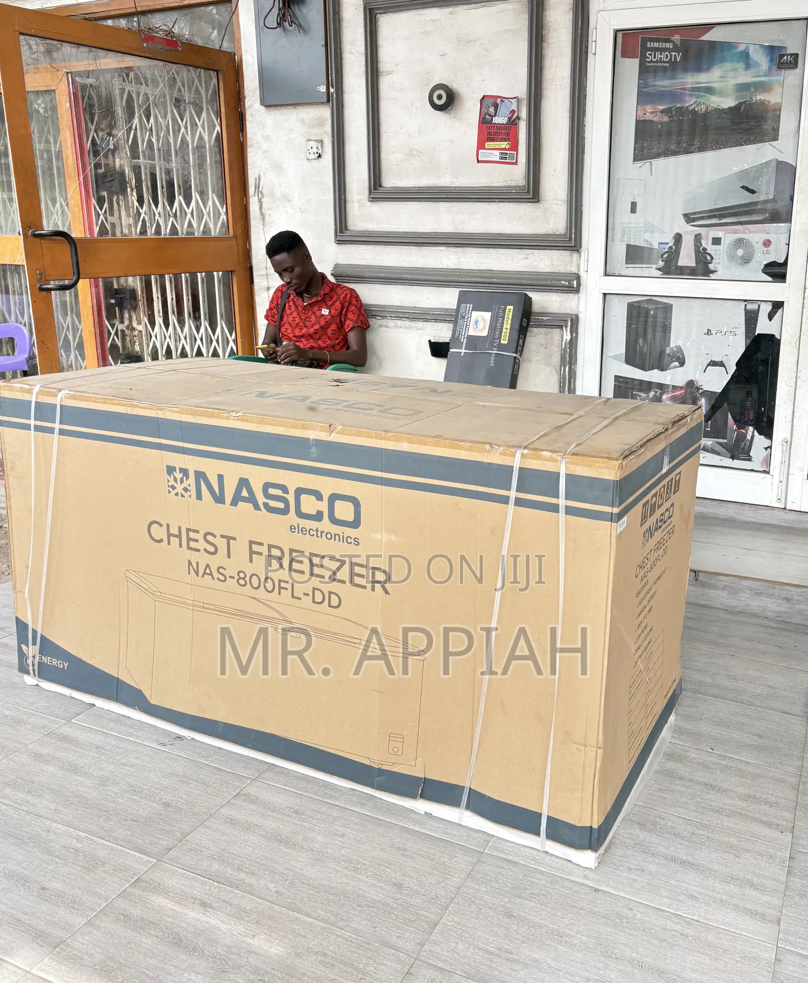 Lovely Nasco Nas800fl Double Door Electric Freezer(Gray) 