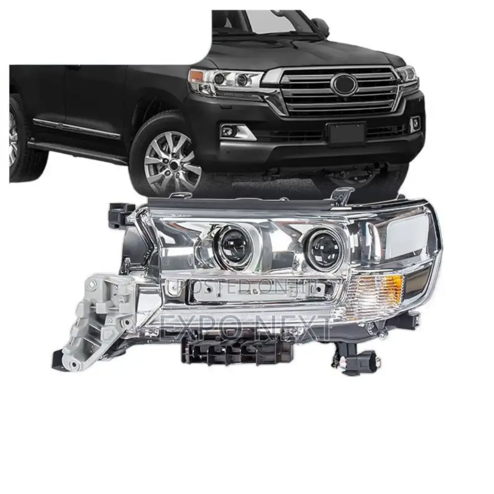 Lc200 Land Cruiser Led Headlight  2007-2017 Pair