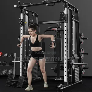 Commercial Smith Machine With 100kg Weight Plates ,Commercial Bench