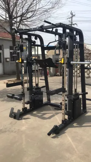 Commercial Smith Machine With 100kg Weight Plates ,Commercial Bench