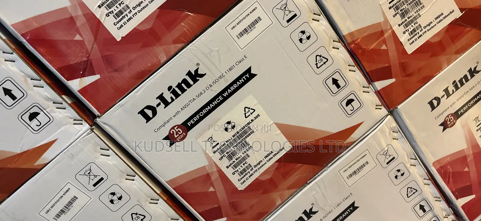 D-Link Cat6 Outdoor 305m Ftp23awg