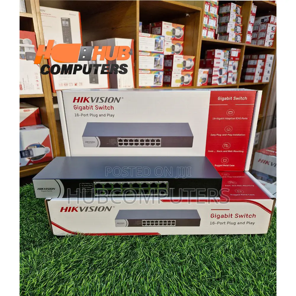 Hikvision Ds-3e0516r-O 16 Port Gigabit Switch